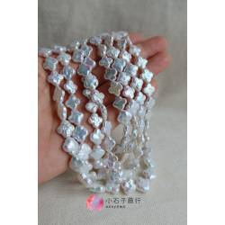 淡水珍珠-幸運草(白)10mm (10入)