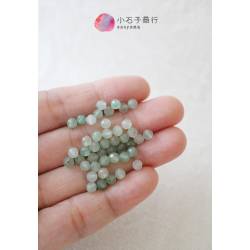 綠東菱-4mm 角珠 (8入)