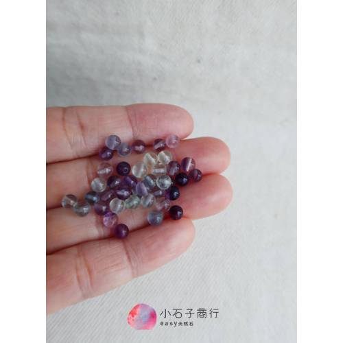 螢石-4~4.5mm 圓珠(A) (35入)