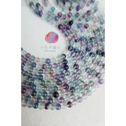 螢石-6mm 圓珠(A) (25入)