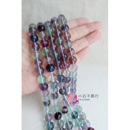 螢石-10mm 圓珠(A) (15入)