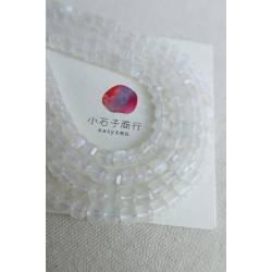 月光石-正方切角6mm(AA) (13入)