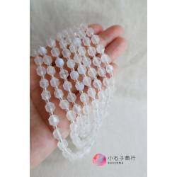 月光石-立體六邊切角6x7mm(AA) (12入)