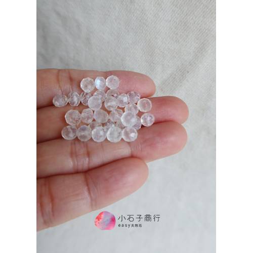月光石-車輪切角4x6mm(AA) (1入)