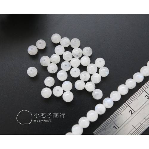 月光石-4~4.5mm圓珠(A) (40入)