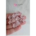 白水晶-六角型切角12x13mm (1入)